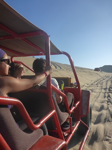 Driving on the dune